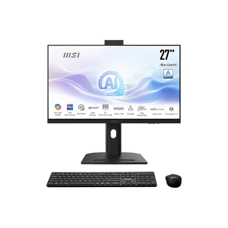 MSI AIO Modern AM273QP AI 1UM-078EU Intel Core 5 Processor 125H 27 MSI AIO Modern AM273QP AI 1UM-078EU Intel Core 5 Processor 125H 27