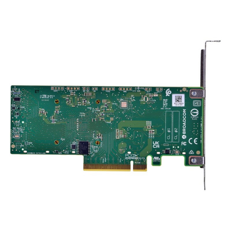 Broadcom 9540-8i RAID controller PCI Express x8 4.0 12 Gbit/s Broadcom 9540-8i RAID controller PCI Express x8 4.0 12 Gbit/s
