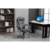 Activejet heated office chair with massage YK7304 grey