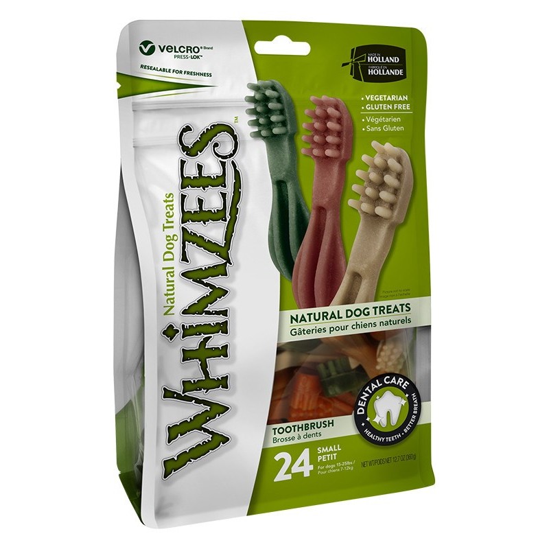 WHIMZEES Dog Chew Toothbrush S - 24 pcs.