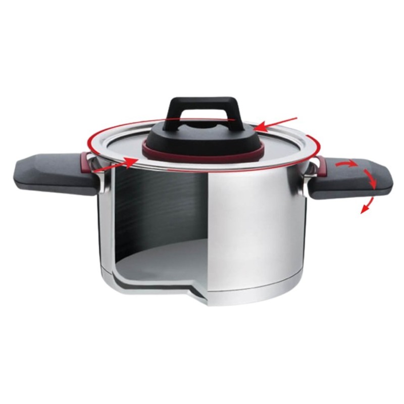 Maestro MR-3530-6 Pots set with folding handles 6 pieces Maestro MR-3530-6 Pots set with folding handles 6 pieces