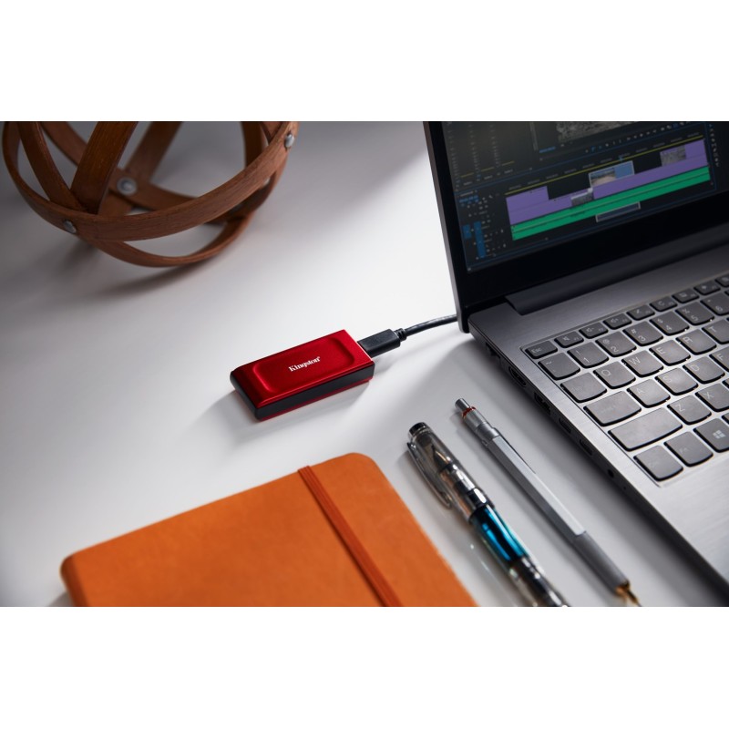 Kingston Technology 2TB XS1000 Red External USB 3.2 Gen 2 Portable Solid State Drive Kingston Technology 2TB XS1000 Red External USB 3.2 Gen 2 Portable Solid State Drive