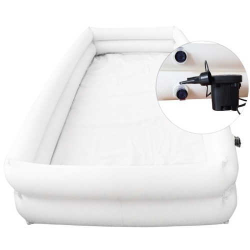 Inflatable head wash pool