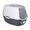 DIAMENTIQ BAYA light grey/dark grey - cat litter box - 55,5 x 40 x 38,7 cm DIAMENTIQ BAYA light grey/dark grey - cat litter box - 55,5 x 40 x 38,7 cm