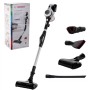 Bosch BBS711W stick vacuum/electric broom Bagless 0.3 L Black, Stainless steel, White