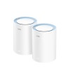 Cudy M1200 2-pack Dual-band (2.4 GHz / 5 GHz) Wi-Fi 5 (802.11ac) White 1 Internal Cudy M1200 2-pack Dual-band (2.4 GHz / 5 GHz) Wi-Fi 5 (802.11ac) White 1 Internal