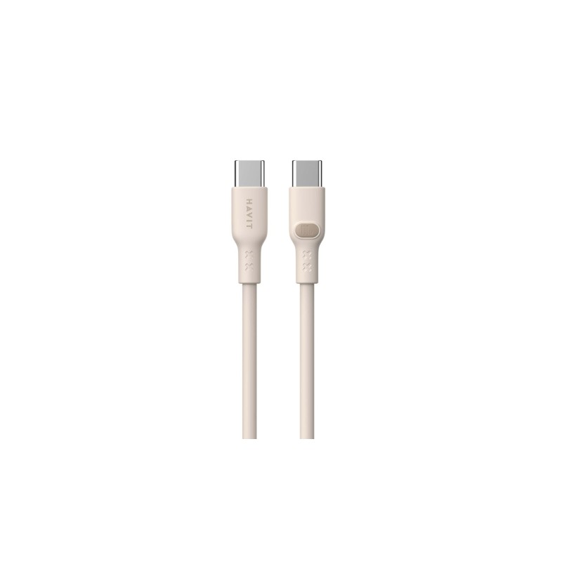 Havit Type C cable CB6284 2.0m (beige) Havit Type C cable CB6284 2.0m (beige)