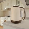 Feel-Maestro MR042 beige electric kettle 1.7 L Beige, Brown 2200 W Feel-Maestro MR042 beige electric kettle 1.7 L Beige, Brown 2200 W