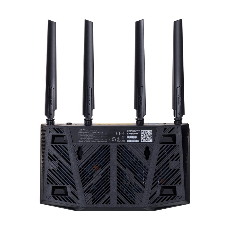 ASUS RT-AX58U wireless router Gigabit Ethernet Dual-band (2.4 GHz / 5 GHz) ASUS RT-AX58U wireless router Gigabit Ethernet Dual-band (2.4 GHz / 5 GHz)