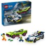 LEGO CITY 60415 POLICE CAR AND MUSCLE CAR CHASE