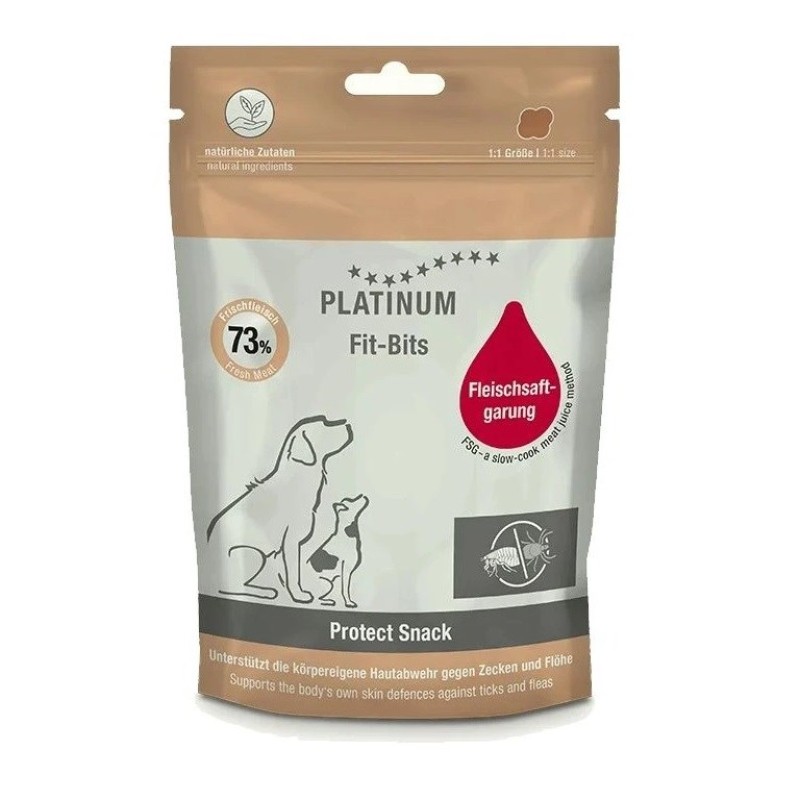 PLATINUM Fit-Bits Protect - dog treat - 150g PLATINUM Fit-Bits Protect - dog treat - 150g
