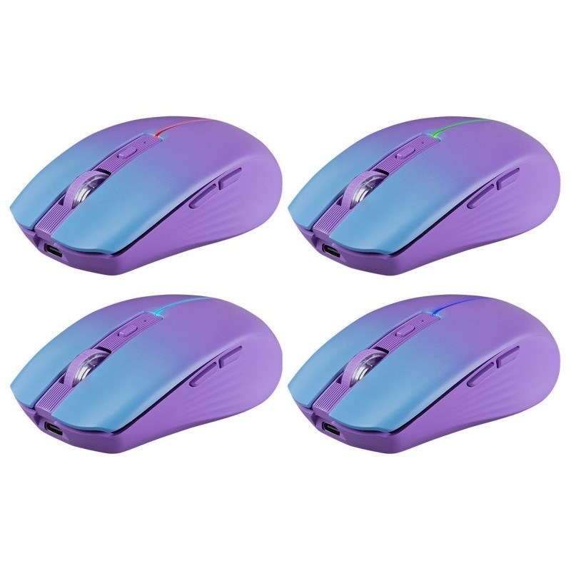 MOUSE DEFENDER MYSTERY MM-301 RF+BT PURPLE 1600dpi 6P MOUSE DEFENDER MYSTERY MM-301 RF+BT PURPLE 1600dpi 6P