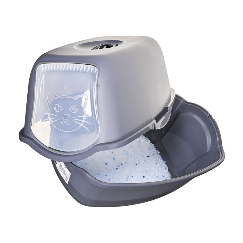 DIAMENTIQ BAYA anthracite -  cat litter box - 55,5 x 40 x 38,7 cm