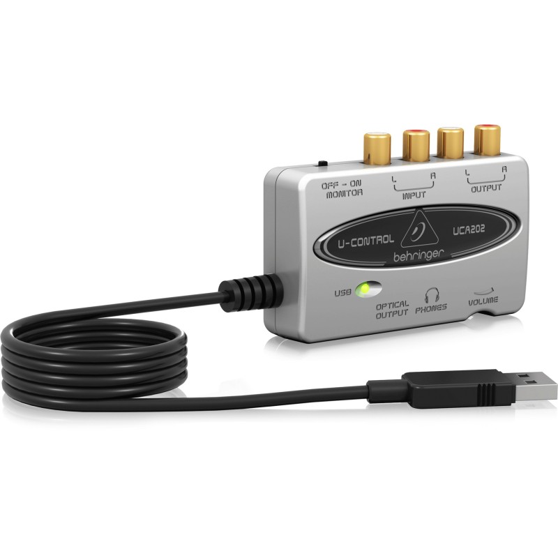 Behringer UCA202 recording audio interface Behringer UCA202 recording audio interface