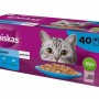 WHISKAS Fish Favourites in jelly - wet cat food - 40x85 g