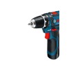 Bosch Akku-Bohrschrauber 12 V Li-Ion 1300 RPM Black, Blue, Red Bosch Akku-Bohrschrauber 12 V Li-Ion 1300 RPM Black, Blue, Red