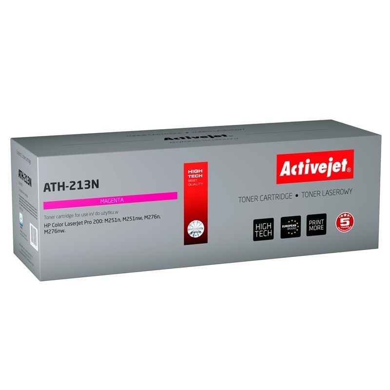 Activejet ATH-213N Toner (replacement for HP 131A CF213A, Canon CRG-731M; Supreme; 1800 pages; magenta)