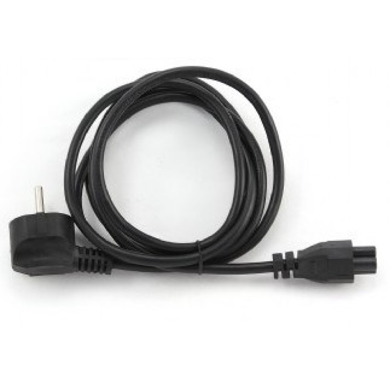 Gembird PC-186-ML12-3M power cable Black CEE7/7 C5 coupler Gembird PC-186-ML12-3M power cable Black CEE7/7 C5 coupler