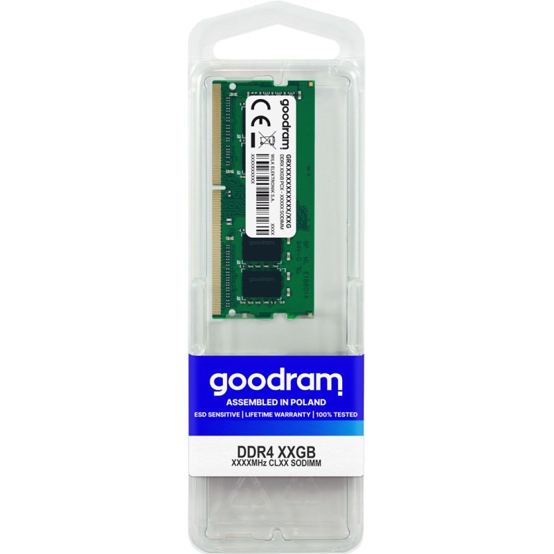 Goodram GR3200S464L22/32G memory module 32 GB 1 x 32 GB DDR4 3200 MHz