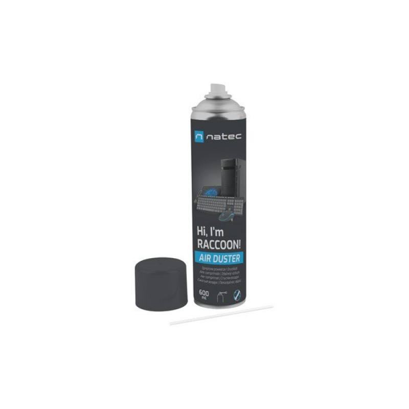 Natec Raccoon NSC-1763 compressed air 600 ml Natec Raccoon NSC-1763 compressed air 600 ml