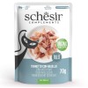 SCHESIR Tuna with hake in jelly - wet cat food - 70g