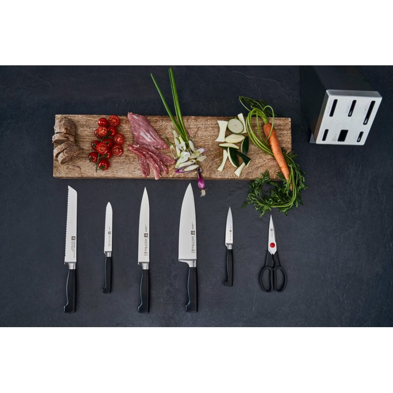 ZWILLING FOUR STAR 35148-507-0 kitchen knife/cutlery block set 7 pc(s) Grey ZWILLING FOUR STAR 35148-507-0 kitchen knife/cutlery block set 7 pc(s) Grey