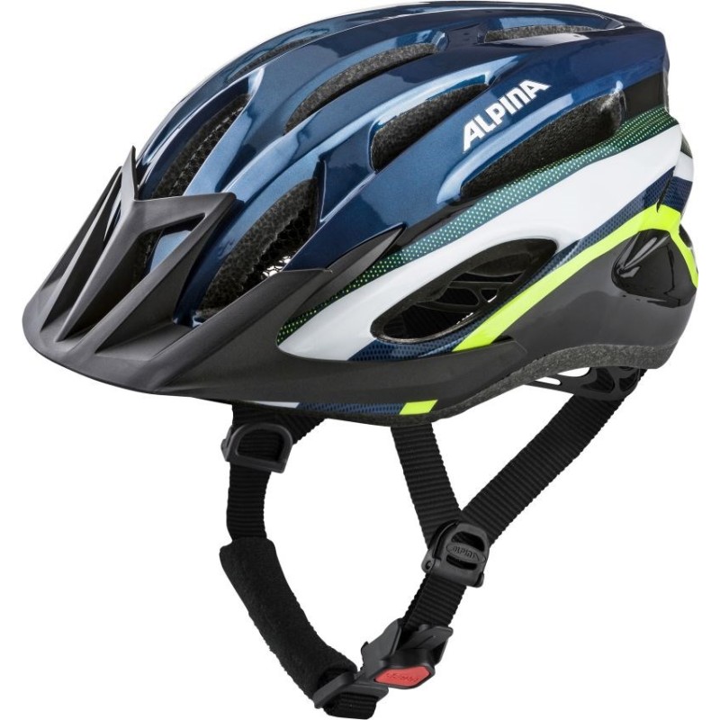 Bike Helmet Alpina MTB17 dark blue & neon 54-58 Bike Helmet Alpina MTB17 dark blue & neon 54-58