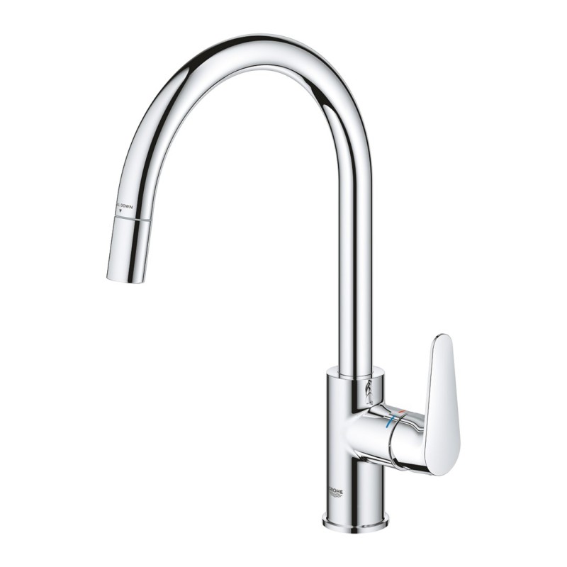 GROHE baucurve 30547000 Single lever kitchen sink mixer Chrome GROHE baucurve 30547000 Single lever kitchen sink mixer Chrome