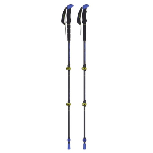 VIKING CARBO LITE TREKKING POLES BLACK/LIME