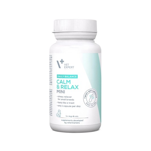 VETEXPERT Calm&Relax Mini - supplements for dogs and cats - 30 pcs