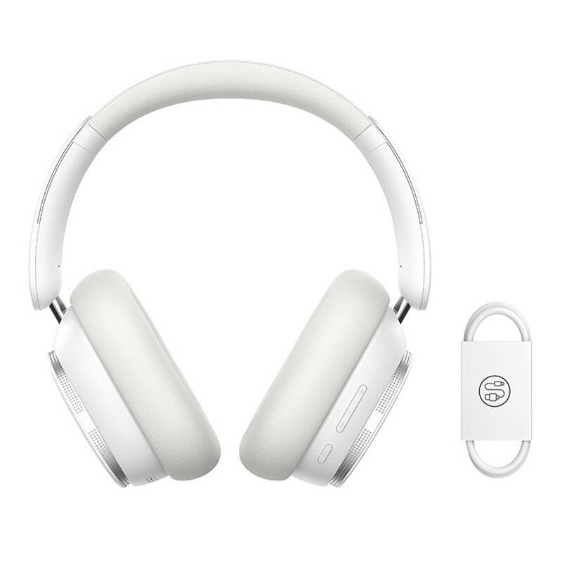 Baseus Bowie H1 Pro Headset Wireless Head-band Music USB Type-C Bluetooth White Baseus Bowie H1 Pro Headset Wireless Head-band Music USB Type-C Bluetooth White
