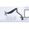 Gembird MA-DA1-05 Desk mounted adjustable monitor arm, 17”-32”, up to 9 kg, space grey