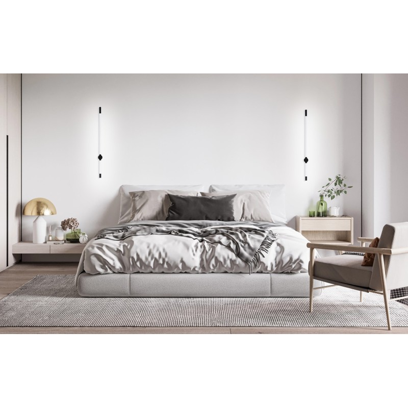 Activejet LED wall lamp AJE-LUNGO Black