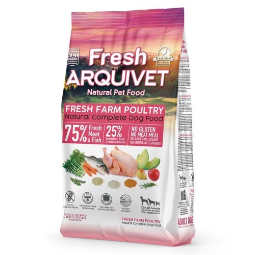 ARQUIVET Fresh Chicken and oceanic fish - dry dog food - 2,5 kg ARQUIVET Fresh Chicken and oceanic fish - dry dog food - 2,5 kg
