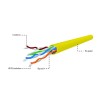 Gembird UPC-5004E-SOL-Y CAT5e UTP LAN cable (CCA), solid, 305m, yellow Gembird UPC-5004E-SOL-Y CAT5e UTP LAN cable (CCA), solid, 305m, yellow