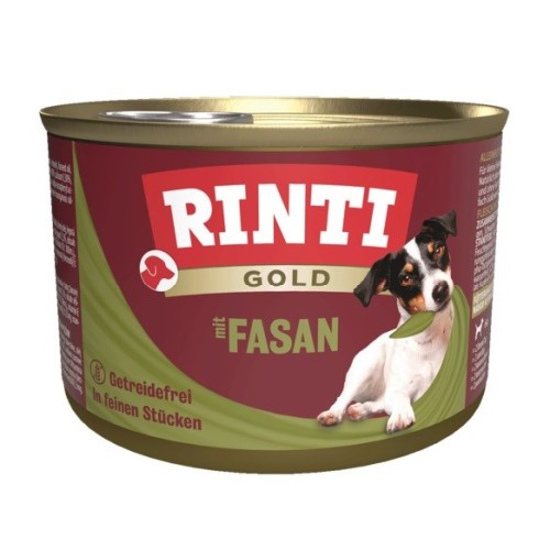 RINTI Gold Pheasant  - wet dog food - 185g
