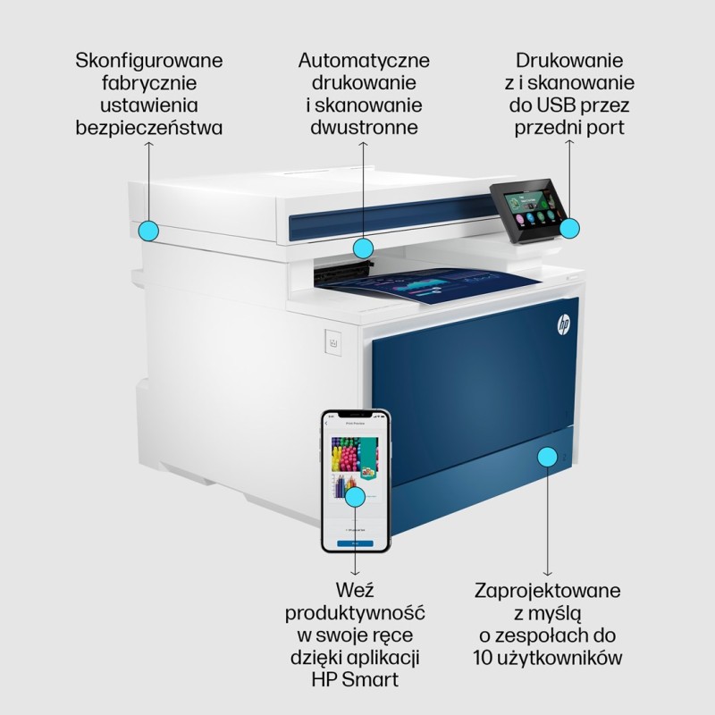 Urządzenie wielofunk. HP Color LJ Pro MFP 4302fdw Urządzenie wielofunk. HP Color LJ Pro MFP 4302fdw