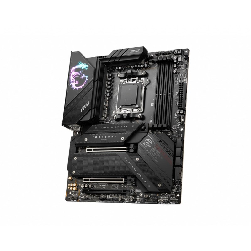 MSI MPG X670E CARBON WIFI motherboard AMD X670 Socket AM5 ATX MSI MPG X670E CARBON WIFI motherboard AMD X670 Socket AM5 ATX