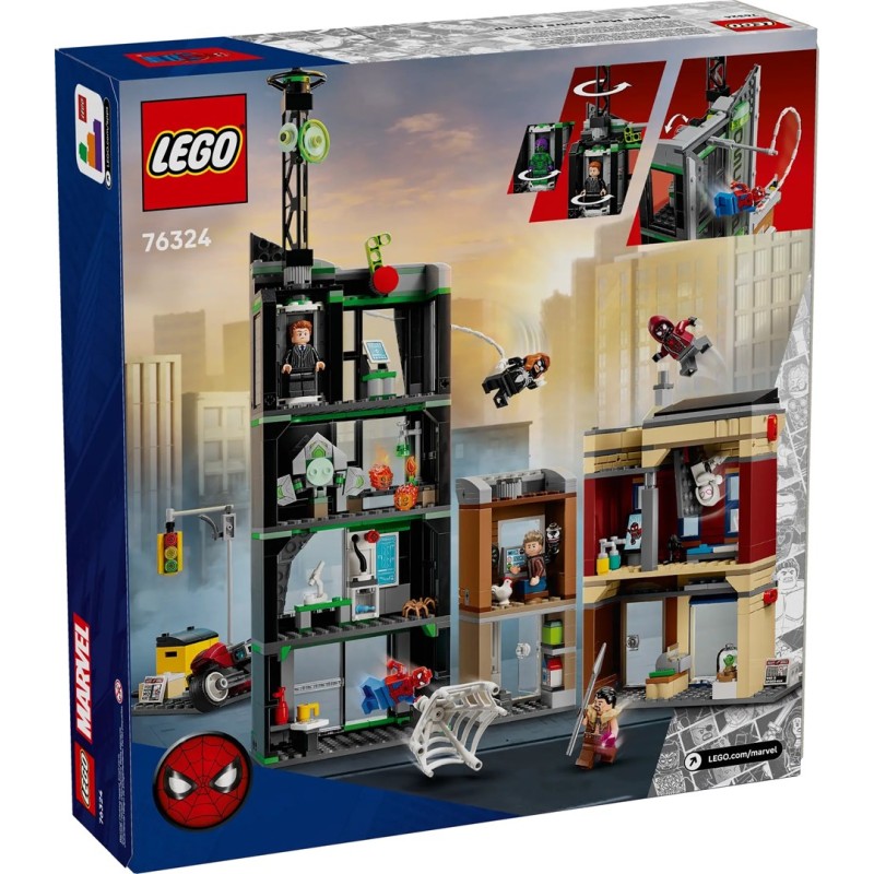LEGO MARVEL 76324 Spider-Man vs. Oscorp
