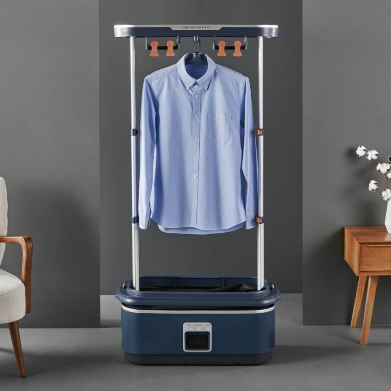 TEFAL CARE FOR YOU FIRST automatic steam cabinet YT2020 Navy blue TEFAL CARE FOR YOU FIRST automatic steam cabinet YT2020 Navy blue