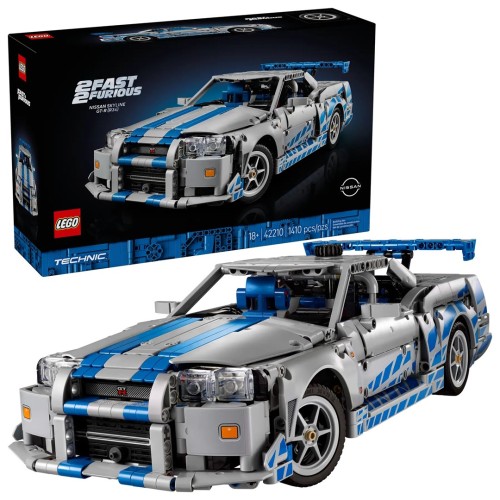 LEGO TECHNIC 42210 2 Fast 2 Furious Nissan Skyline GT-R (R34) LEGO TECHNIC 42210 2 Fast 2 Furious Nissan Skyline GT-R (R34)
