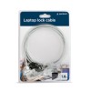 Gembird LK-K-01 cable lock Silver 1.8 m