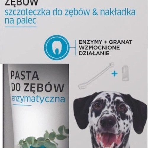 FRANCODEX Toothbrush and toothpaste for dog and cat - 70g FRANCODEX Toothbrush and toothpaste for dog and cat - 70g