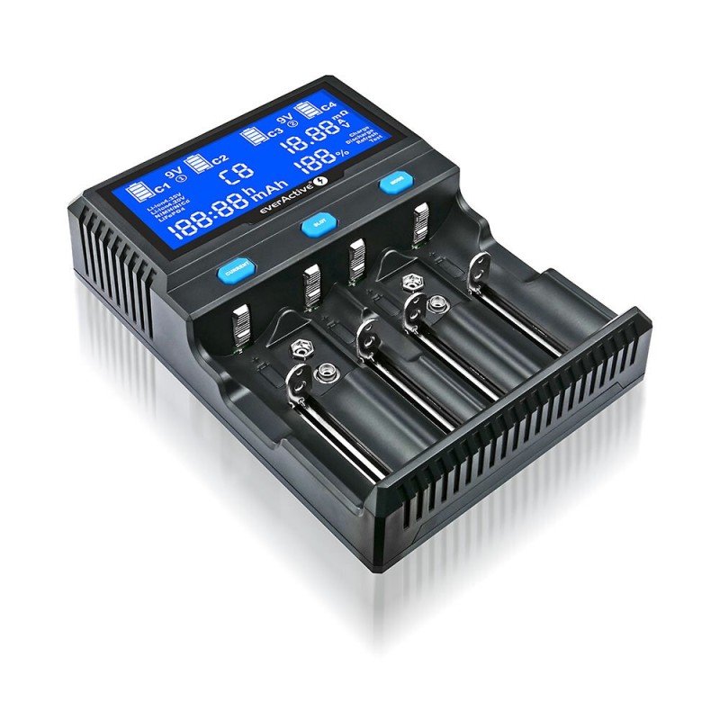 Charger for cylindrical Li-ion and Ni-MH batteries everActive UC-4200 Charger for cylindrical Li-ion and Ni-MH batteries everActive UC-4200