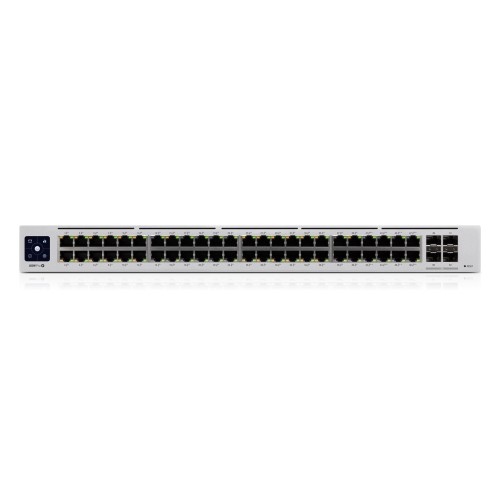 Ubiquiti UniFi Pro 48-Port PoE Managed L2/L3 Gigabit Ethernet (10/100/1000) Power over Ethernet (PoE) 1U Silver Ubiquiti UniFi Pro 48-Port PoE Managed L2/L3 Gigabit Ethernet (10/100/1000) Power over Ethernet (PoE) 1U Silver