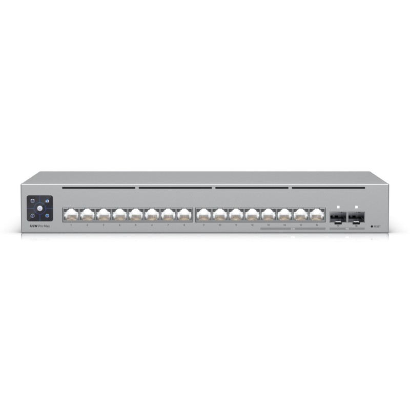 Ubiquiti Pro Max 16 L3 2.5G Ethernet (100/1000/2500) 1U Grey Ubiquiti Pro Max 16 L3 2.5G Ethernet (100/1000/2500) 1U Grey