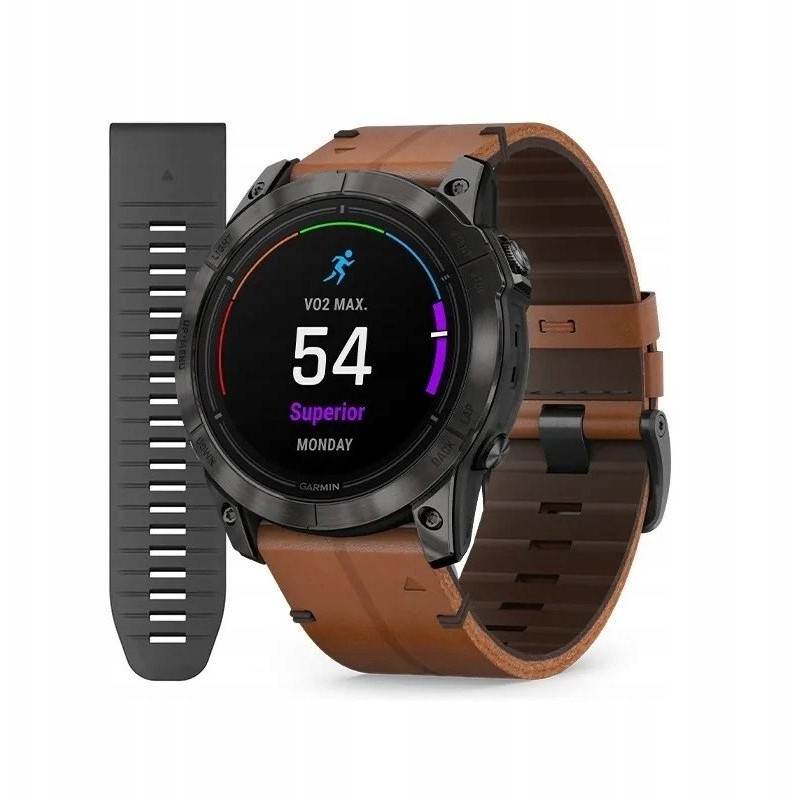 Garmin Epix Pro Gen 2 51 mm Sapphire Szary z powłoką węglową Garmin Epix Pro Gen 2 51 mm Sapphire Szary z powłoką węglową