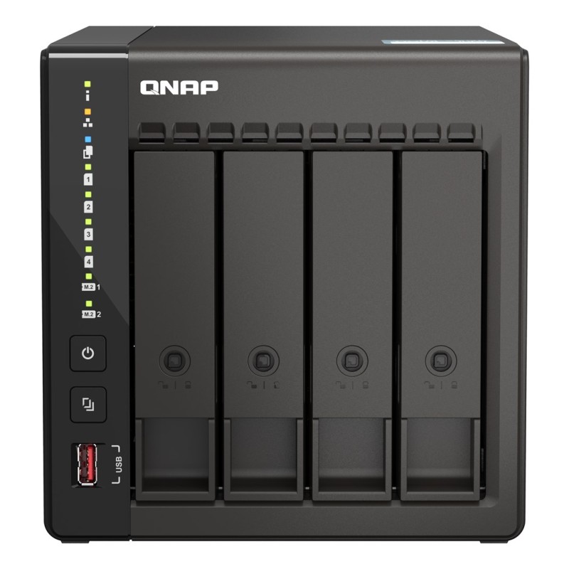 QNAP TS-453E NAS Tower Ethernet LAN Black J6412 QNAP TS-453E NAS Tower Ethernet LAN Black J6412