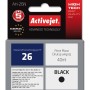 Activejet AH-26N Ink cartridge (replacement for HP 26 C51626A; Supreme; 40 ml; black)