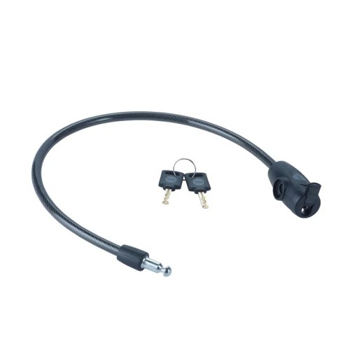 Keyed bicycle cable 10 mm - YCK0/10/60/2 Black Keyed bicycle cable 10 mm - YCK0/10/60/2 Black
